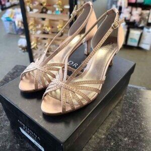 Adrianna Papell Women's Judy Embellished Heels, Shea, Size 8